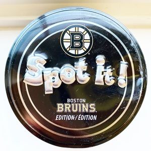 Boston Bruins Spot It! game + tin